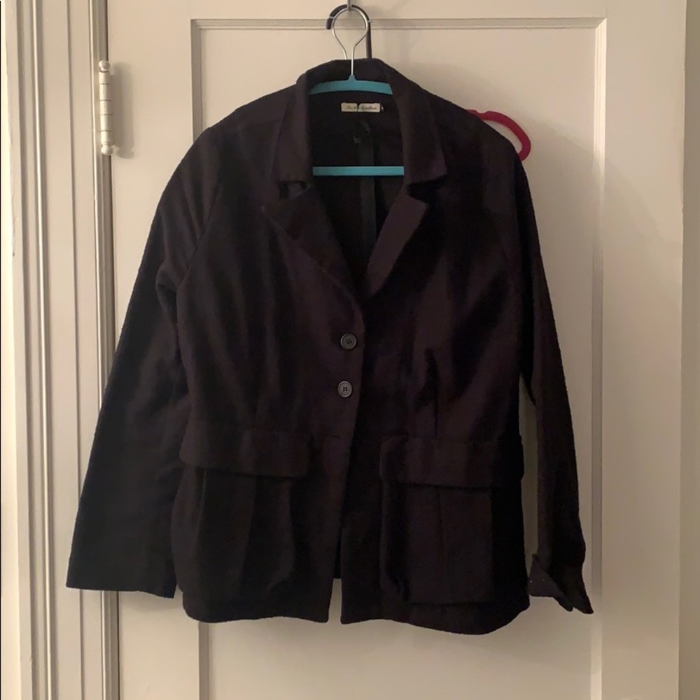 Textured cotton Les Filles d’ailleurs blazer